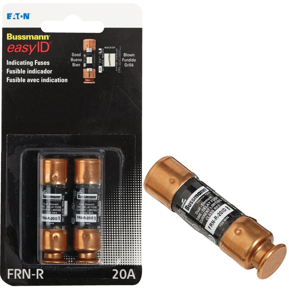 2PK 20A FRNR EASYID FUSE - BP/FRNR-20ID by Bussmann Cooper