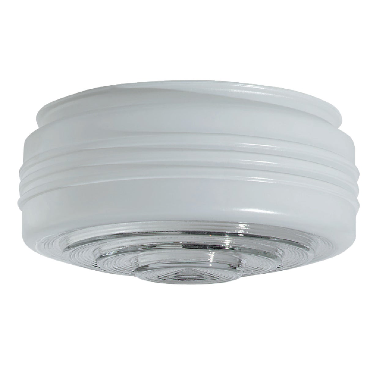 8" WHITE GLASS DRUM - 85608 by Westinghouse Lightng
