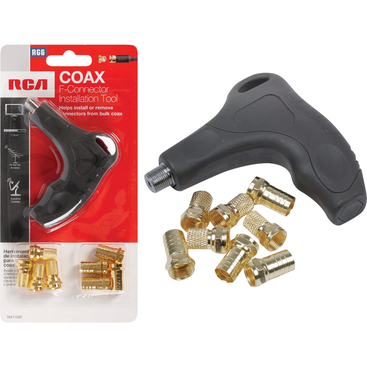 F-CONNECTOR INSTALL TOOL - VH149RV by Audiovox Accessories