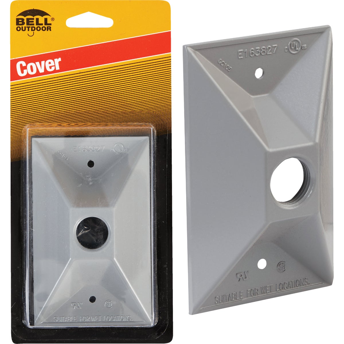 GRAY OUTDOOR COVER - 5945-1 by Hubbell
