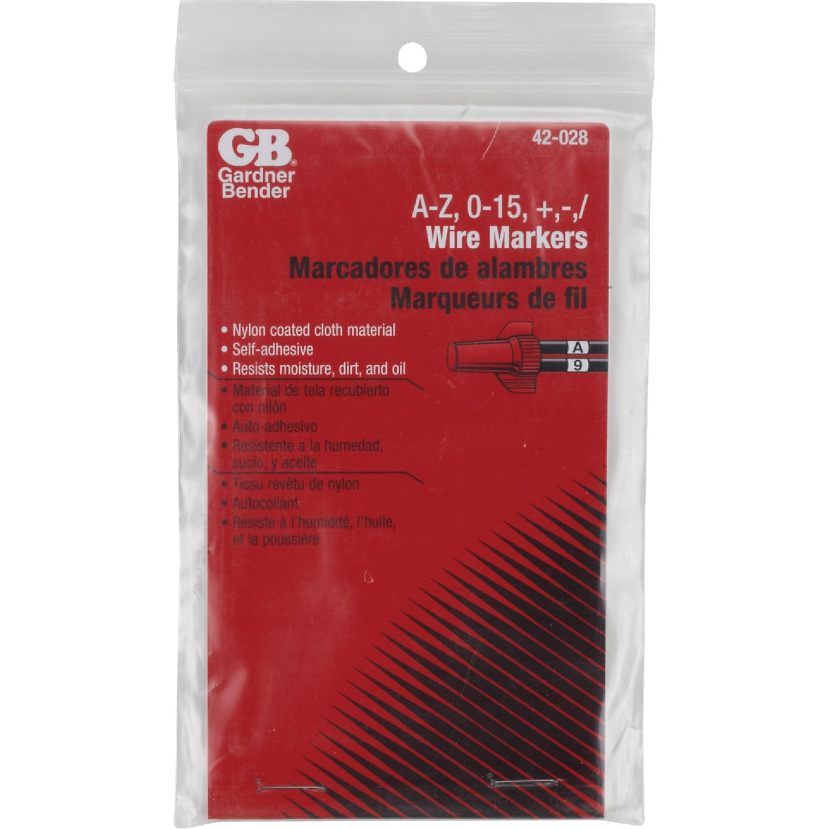 WIRE MARKER - 42-028 by G B Electrical Inc