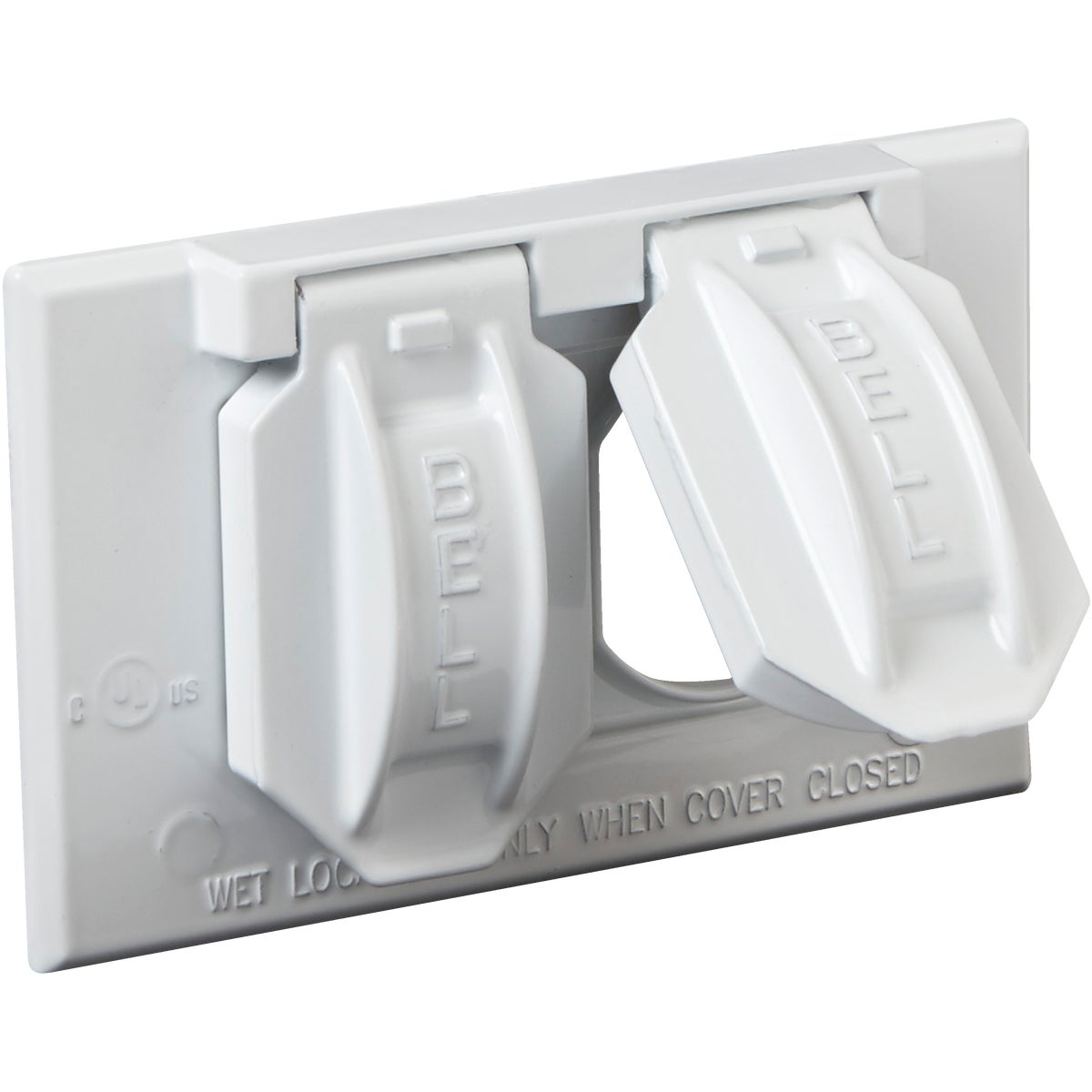 WHT OUTDOOR REC COVER - 5980-1 by Hubbell