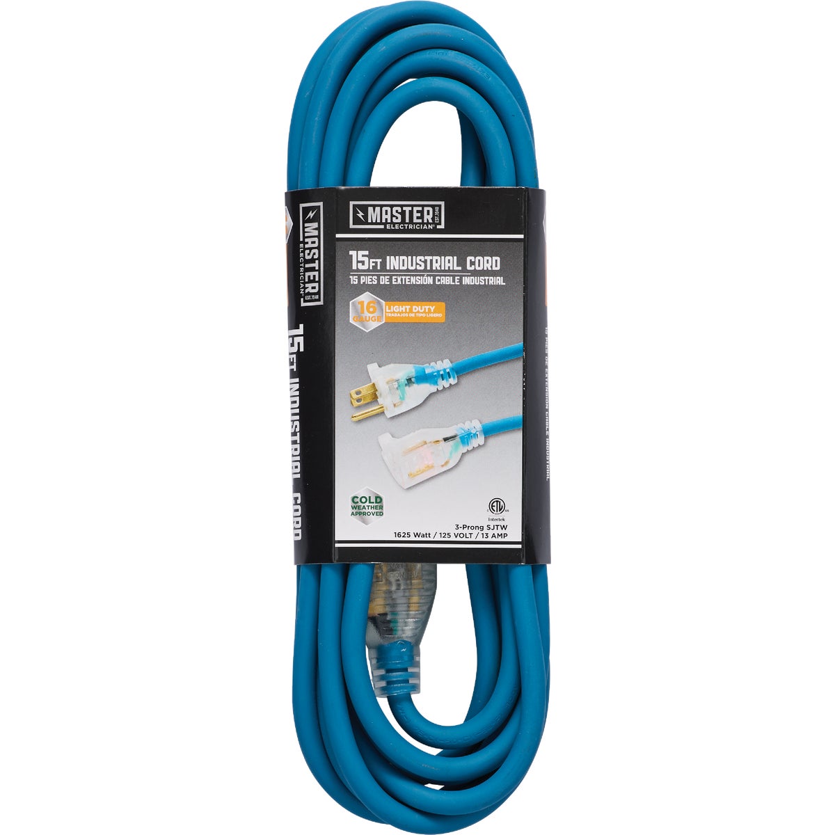 15' 16/3 BLUE EXT CORD - RL-JTW163-15X-BL by Do it Best