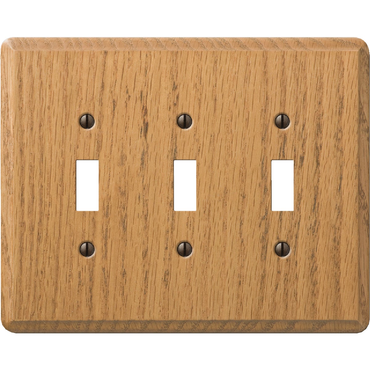 OAK 3-TOGGLE WALL PLATE - 903L by Jackson Deerfield Mf