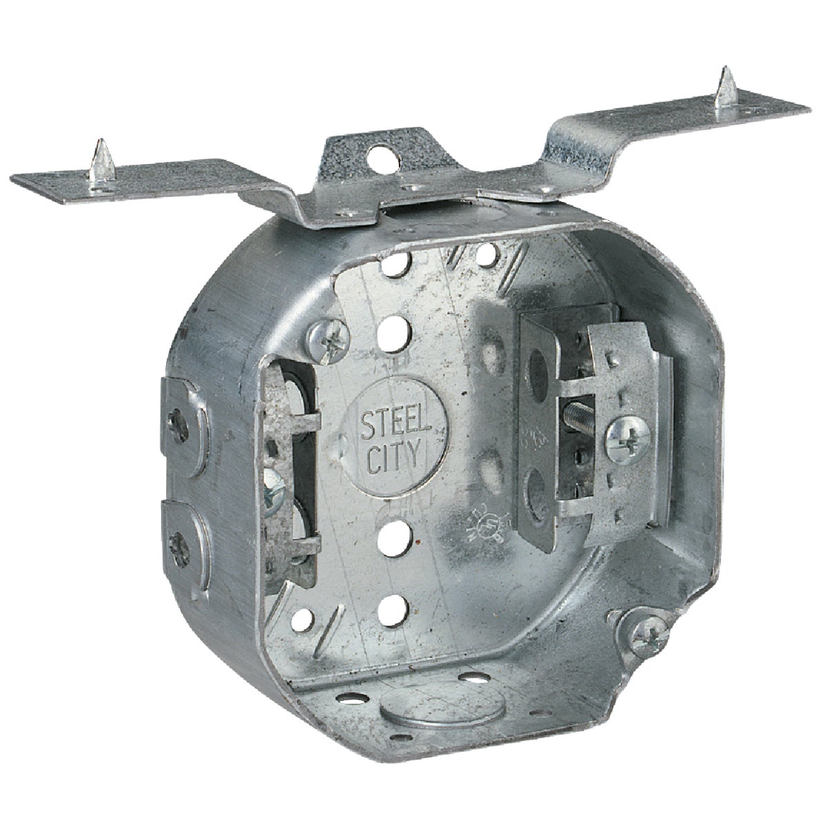 4X4X1-1/2 AC OCT BOX - 54151AV25 by Thomas & Betts