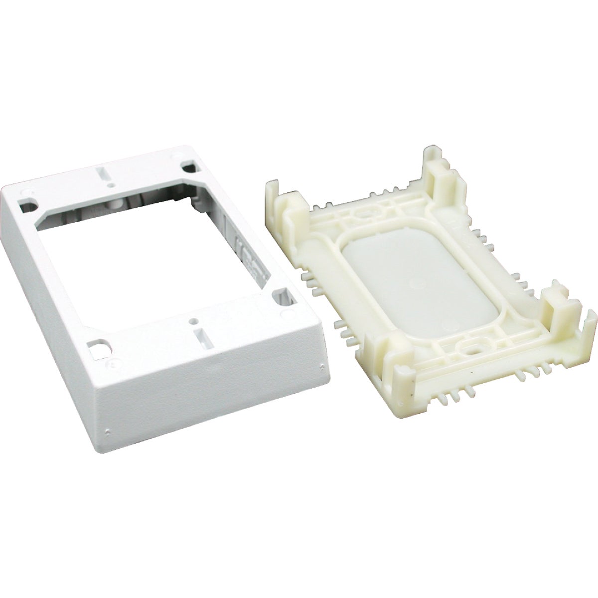 White Switch/outlet Box - NMW2 by Wiremold / Legrand