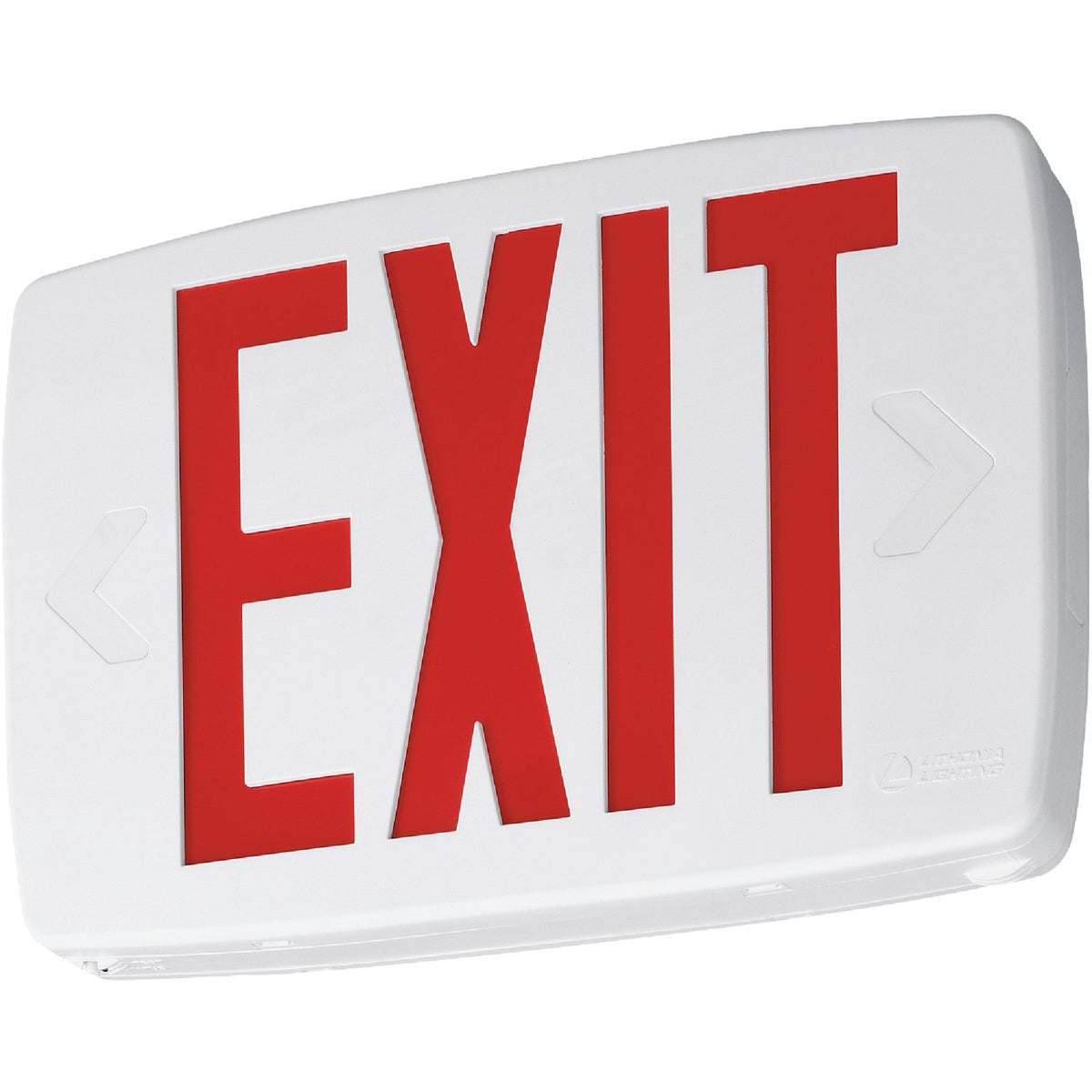 RED EXIT LIGHT - LQMSW3R120/277 by Lithonia Lighting