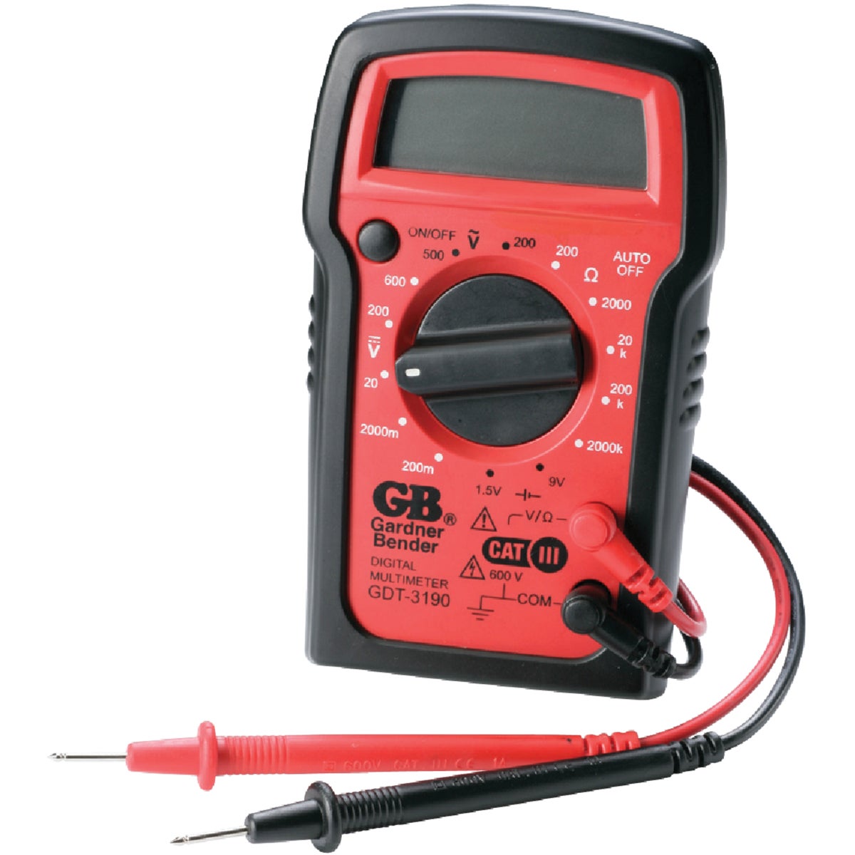 DIGITAL MULTI-TESTER - GDT-3190 by G B Electrical Inc