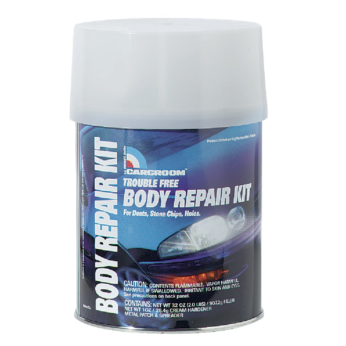 32OZ CREAM BODY FILLER - 77021 by U S Chem & Plastic