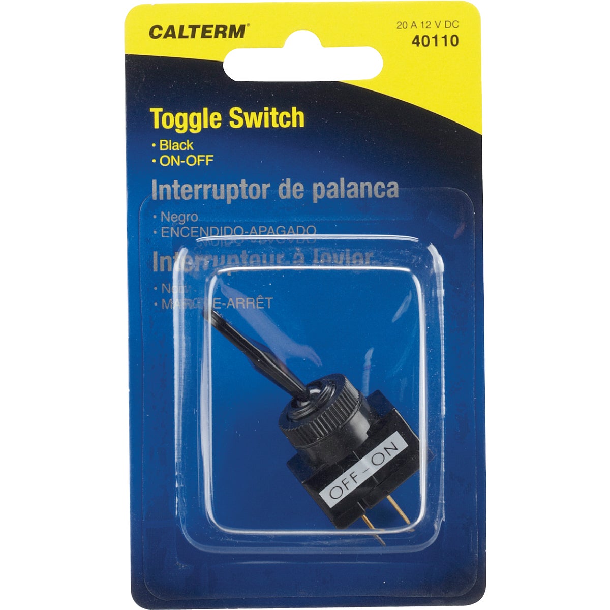 16A/12V TOGGLE SWITCH - 40110 by G B Electrical Inc