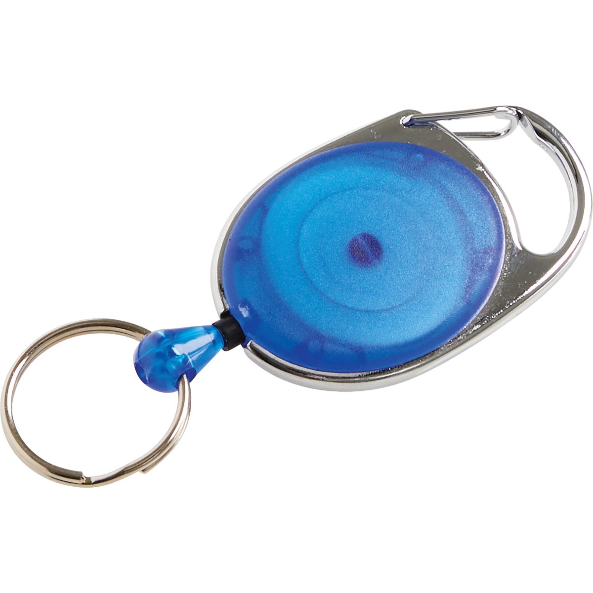 OVAL KEYCHAIN RETRACTOR - 64001 by Lucky Line Prod Inc