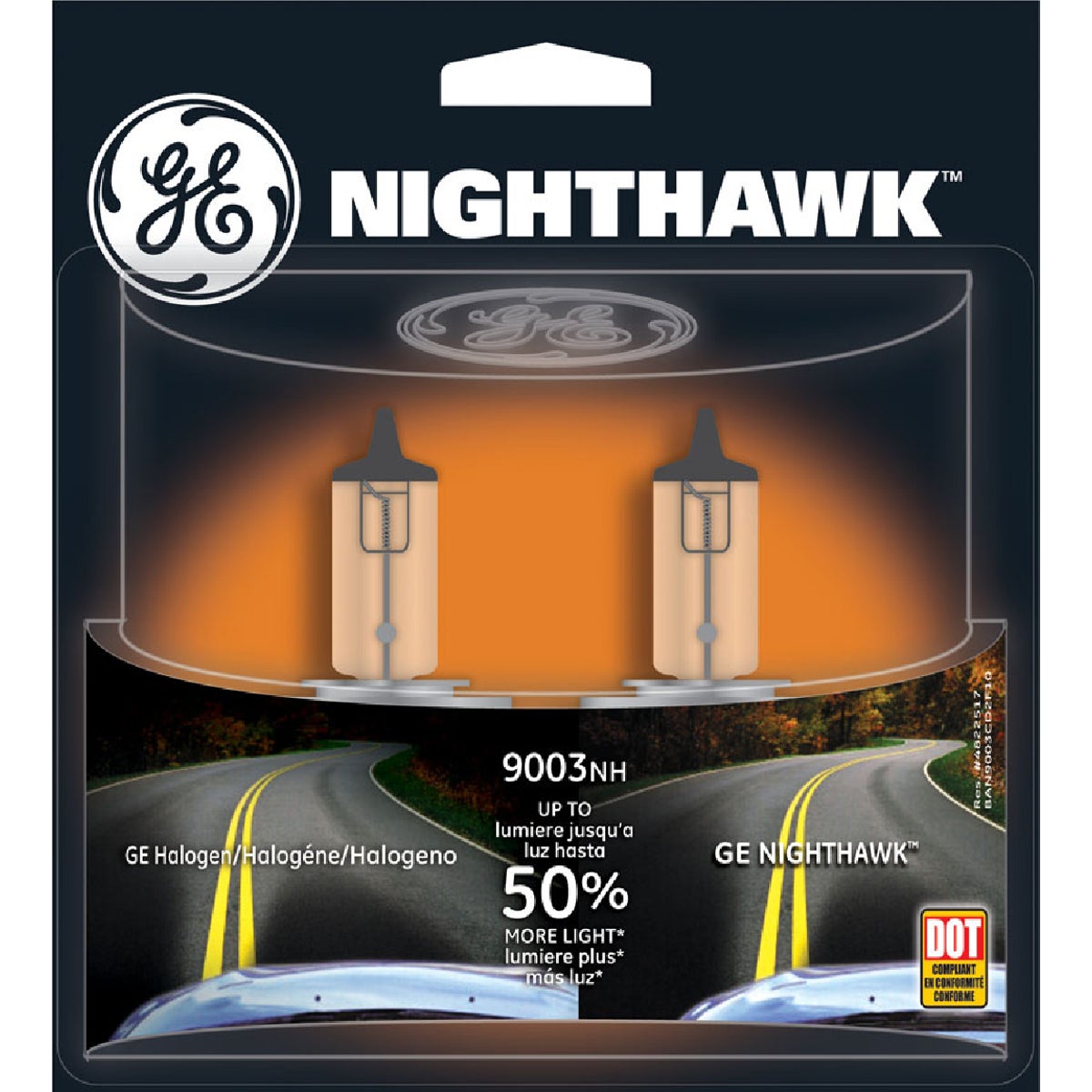 9003NH AUTO HEADLIGHT - 25107 9003NH/BP2 by G E Automotive