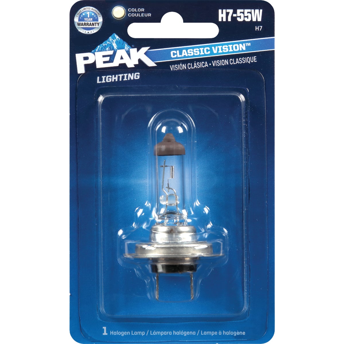 H755 HALO AUTO HEADLIGHT - 26374 H7-55/BP by G E Automotive