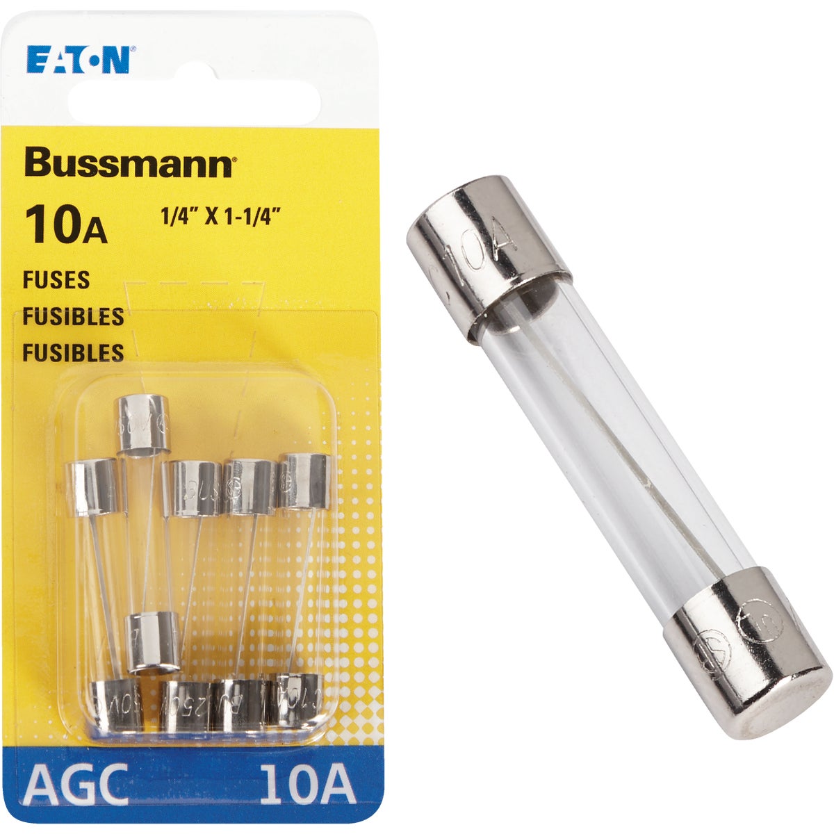 10AMP FUSE - BP/AGC-10-RP by Bussmann Cooper