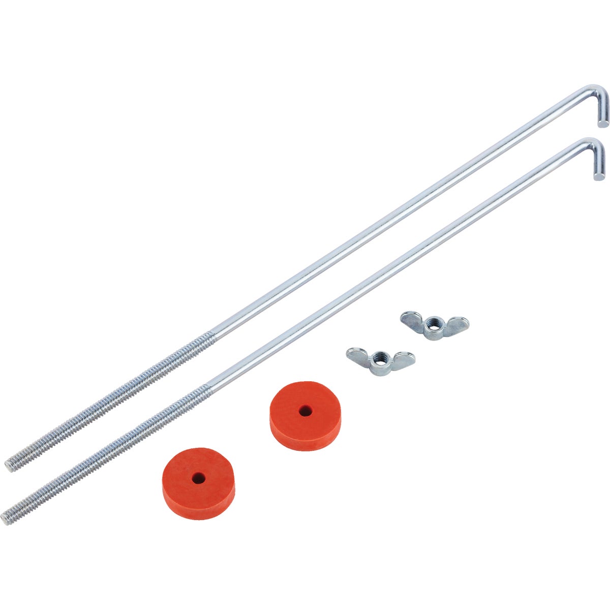 12" Hold-down J-bolts
