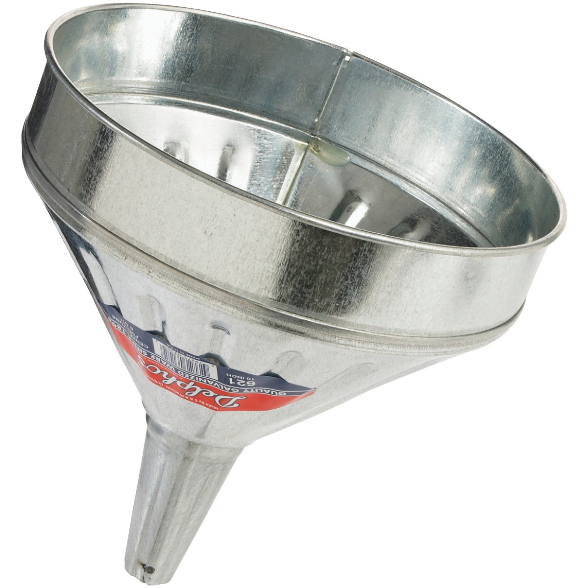 6QT GALVANIZED FUNNEL - 621 by S & K Products Co