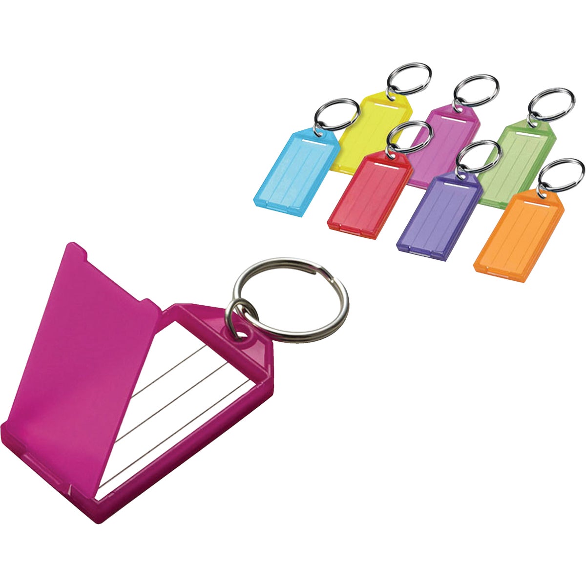 ID KEY TAG W/RING - 60502 by Lucky Line Prod Inc