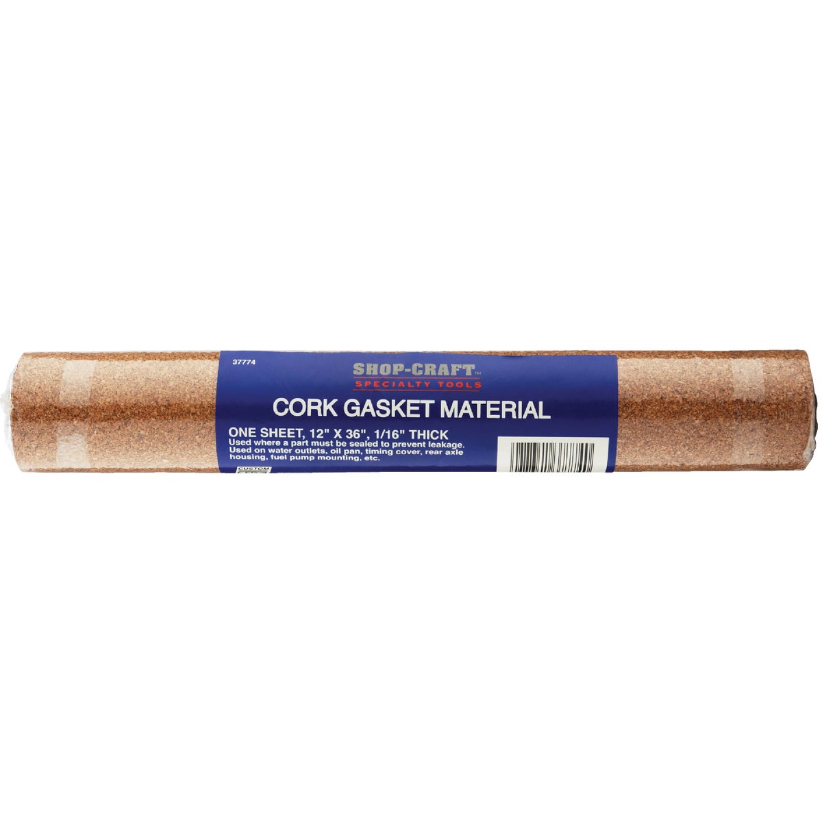 1/16"CORK GASKT MATERIAL - 37774 by Custom Accessories