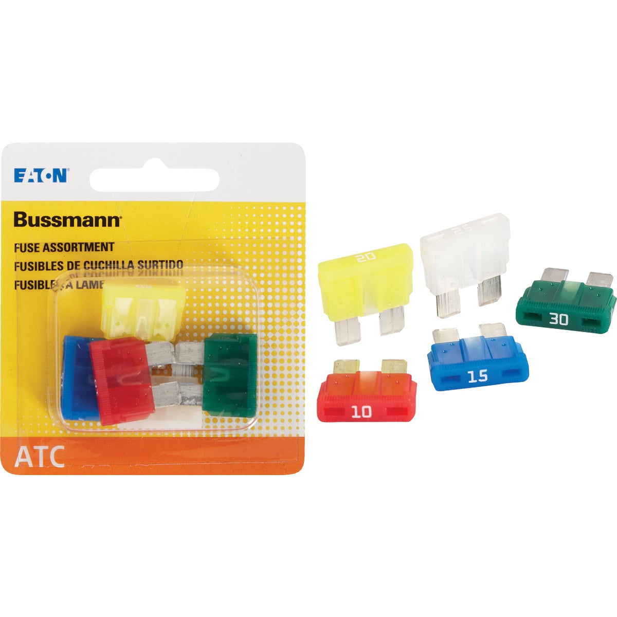 5PK FUSE ASSORTMENT - BP/ATC-A5-RP by Bussmann Cooper