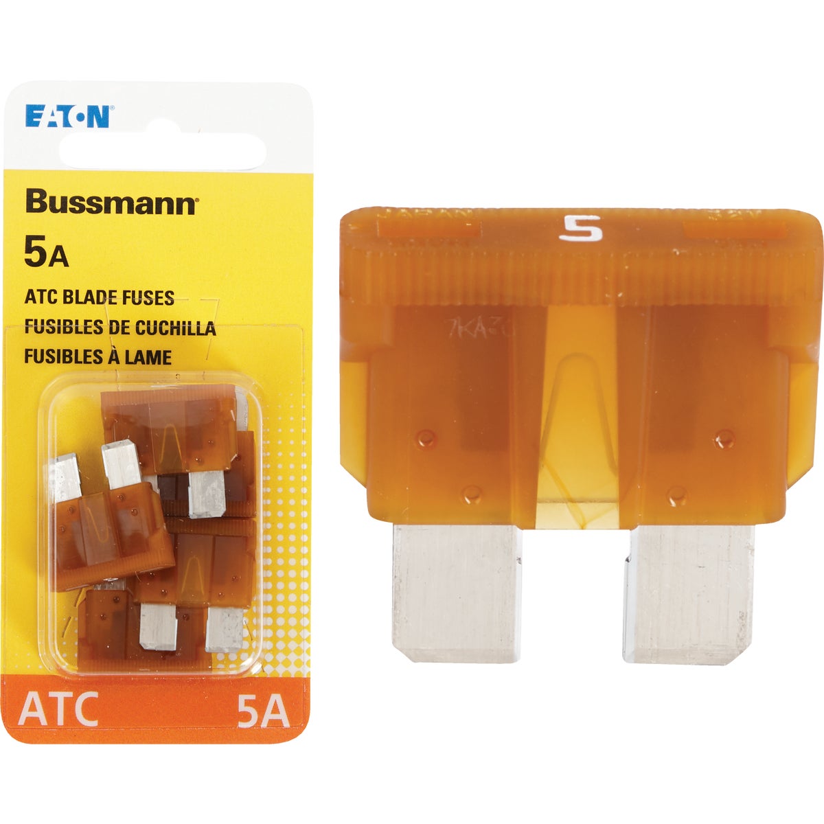 5AMP FUSE - BP/ATC-5-RP by Bussmann Cooper