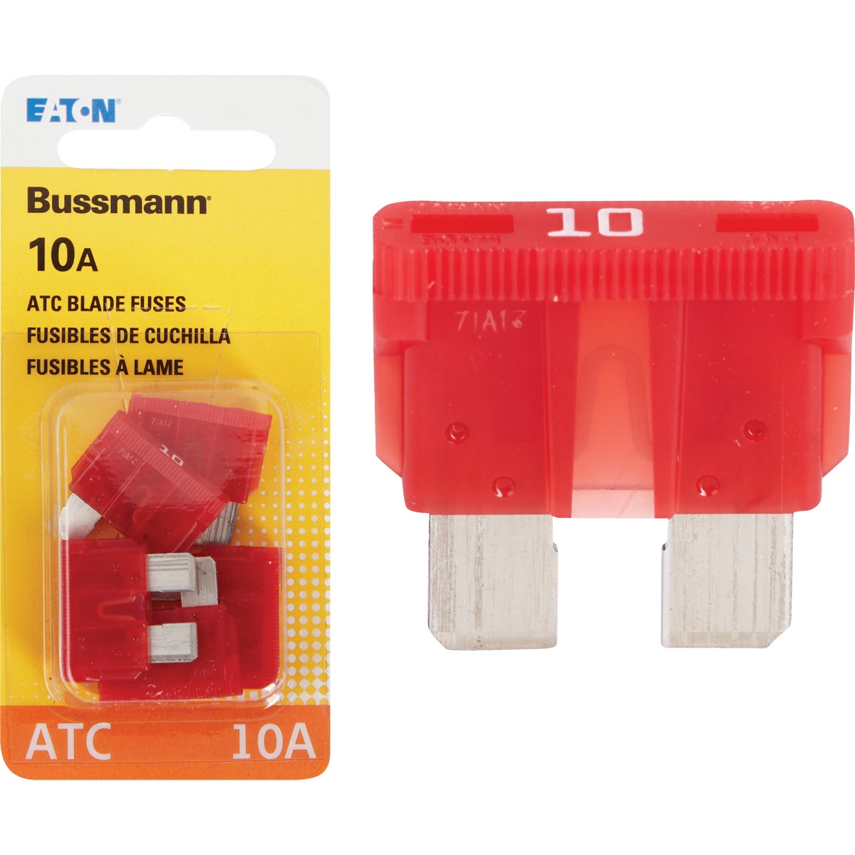 10AMP FUSE - BP/ATC-10-RP by Bussmann Cooper