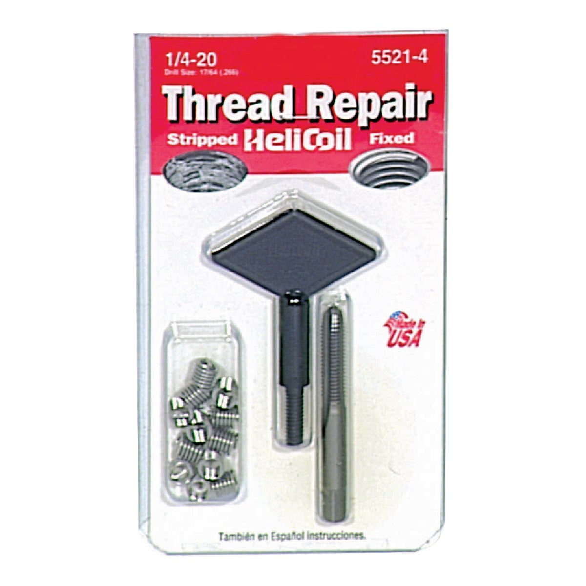 1/4X20 THREAD REPAIR KIT - 5521-4 by Helicoil Div Emhart