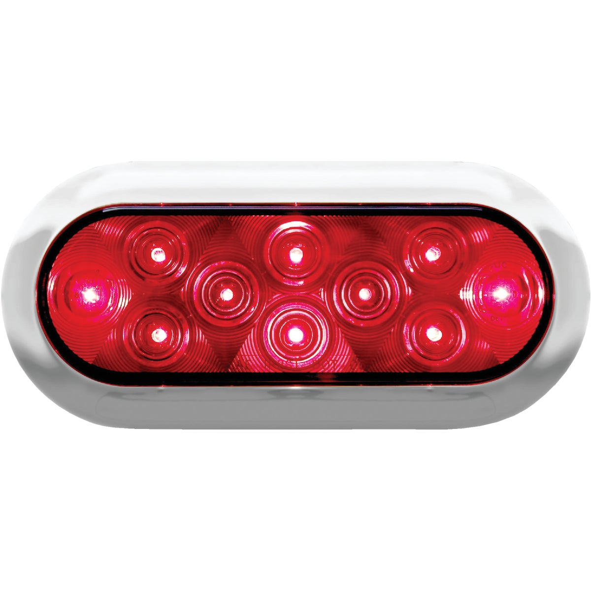 LED 12V RED OVL STOP KIT - V423XR-4 by Peterson Mfg Co