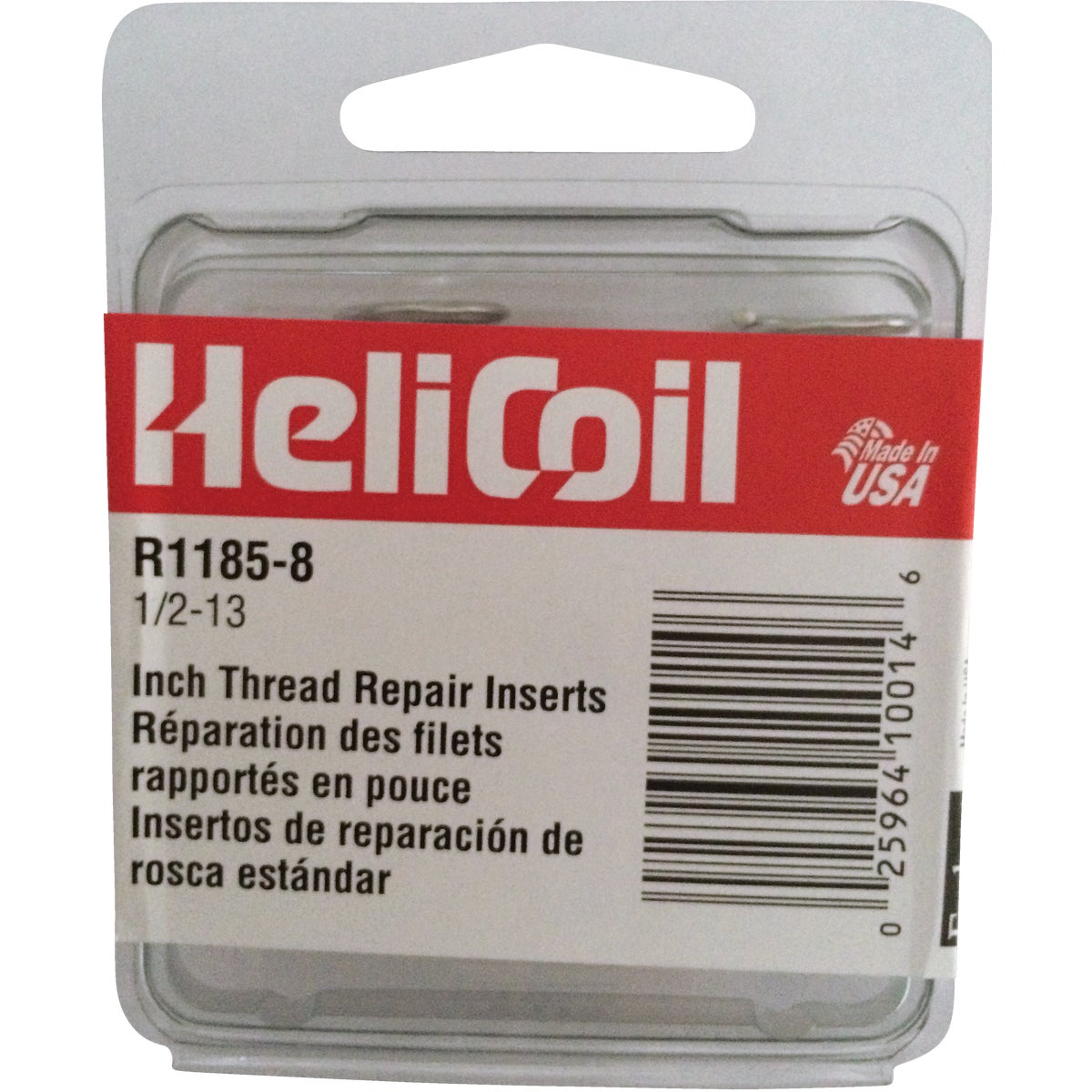 1/2-13 INSERT PACK - R1185-8 by Helicoil Div Emhart
