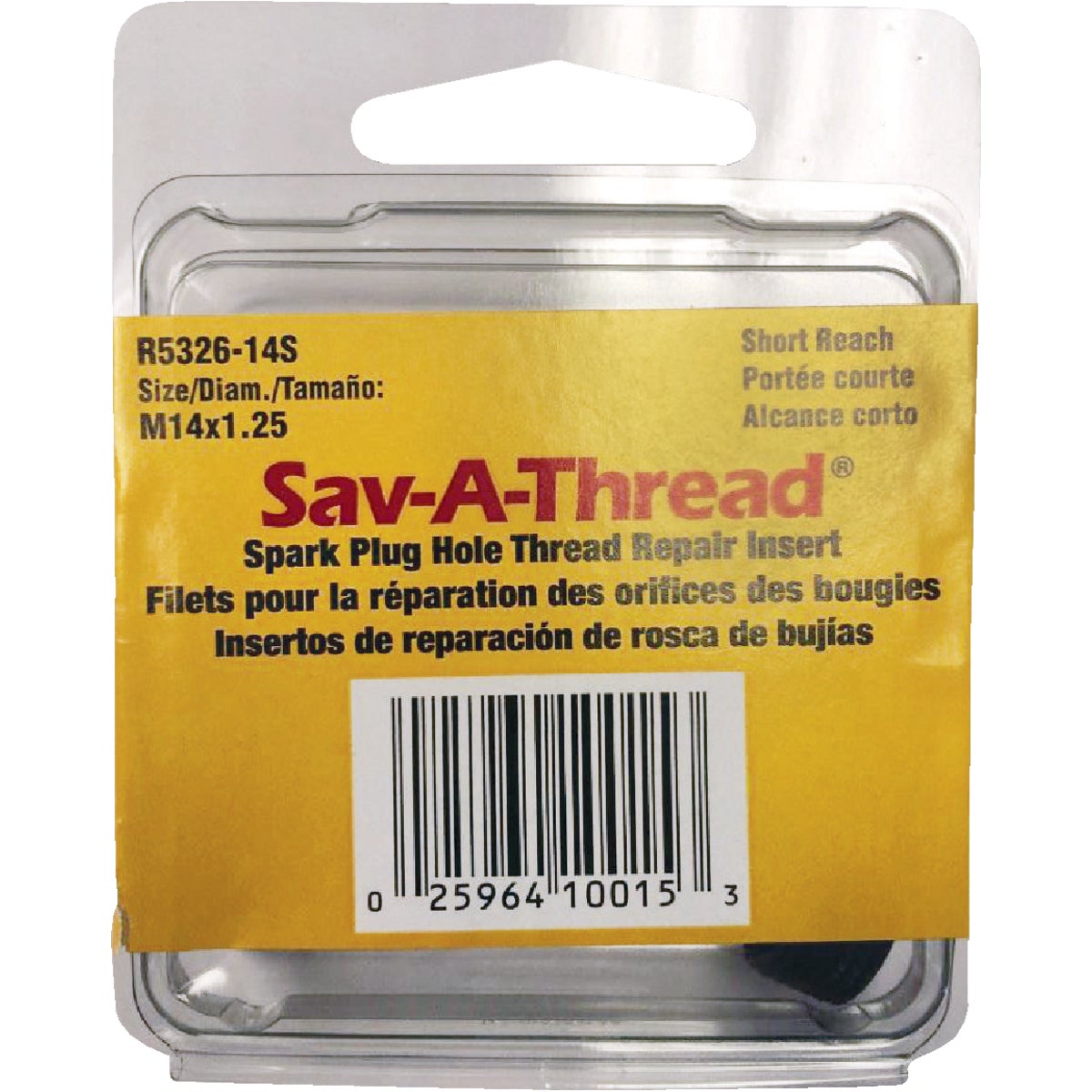 SHT SPKPLG THREAD INSERT - R5326-14S by Helicoil Div Emhart