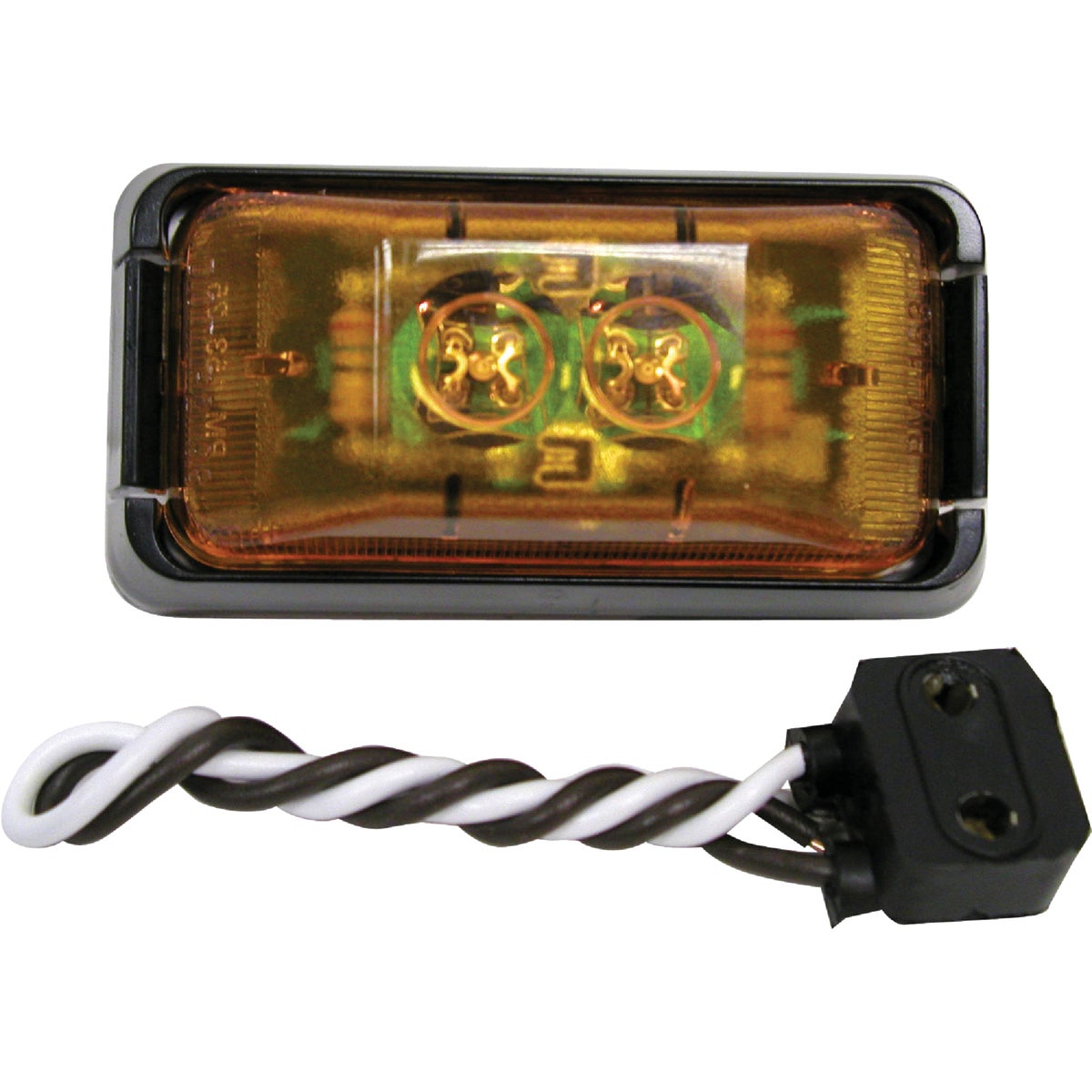 LED AMBER CLEARANCE KIT - V153KA by Peterson Mfg Co