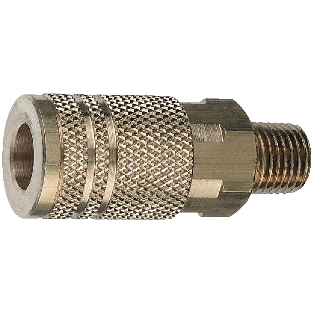 1/4"I/M BK MALE COUPLER - 13-224 by Plews  Lubrimatic