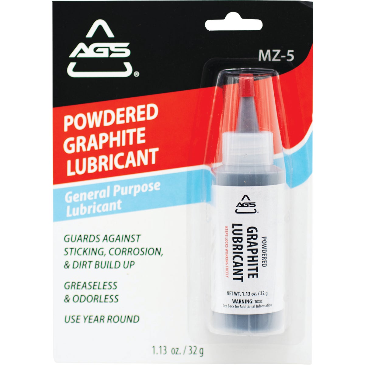 1.13OZ POWDER GRAPHITE - MZ-5 by A G S Company
