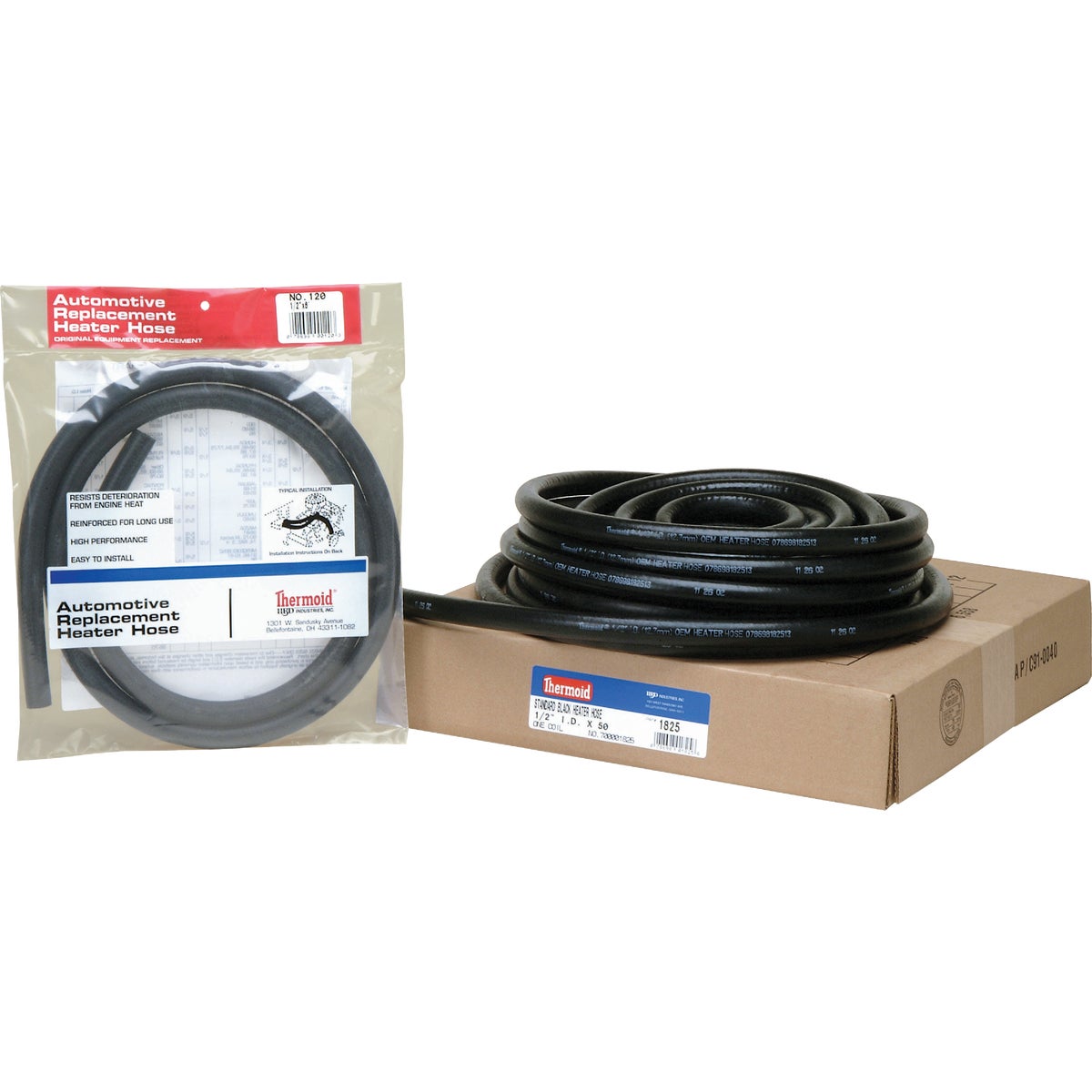 1/2"X6' BLK HEATER HOSE - 120 by H B D Industries Inc