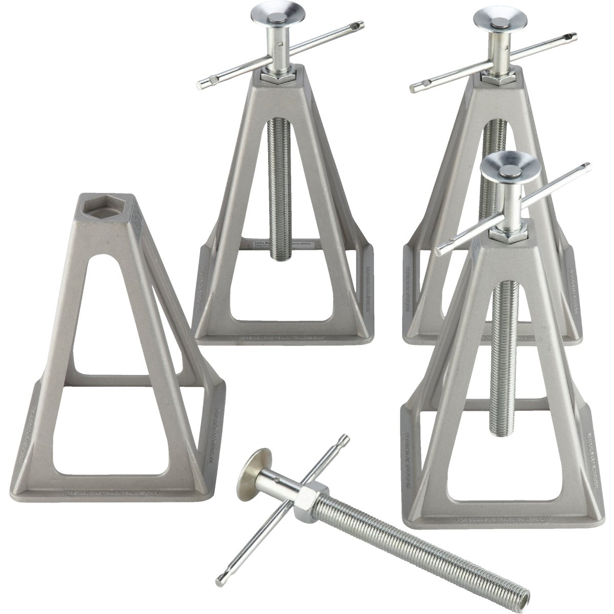 4 PK ALUMINUM JACK STAND - 44560 by Camco Mfg.