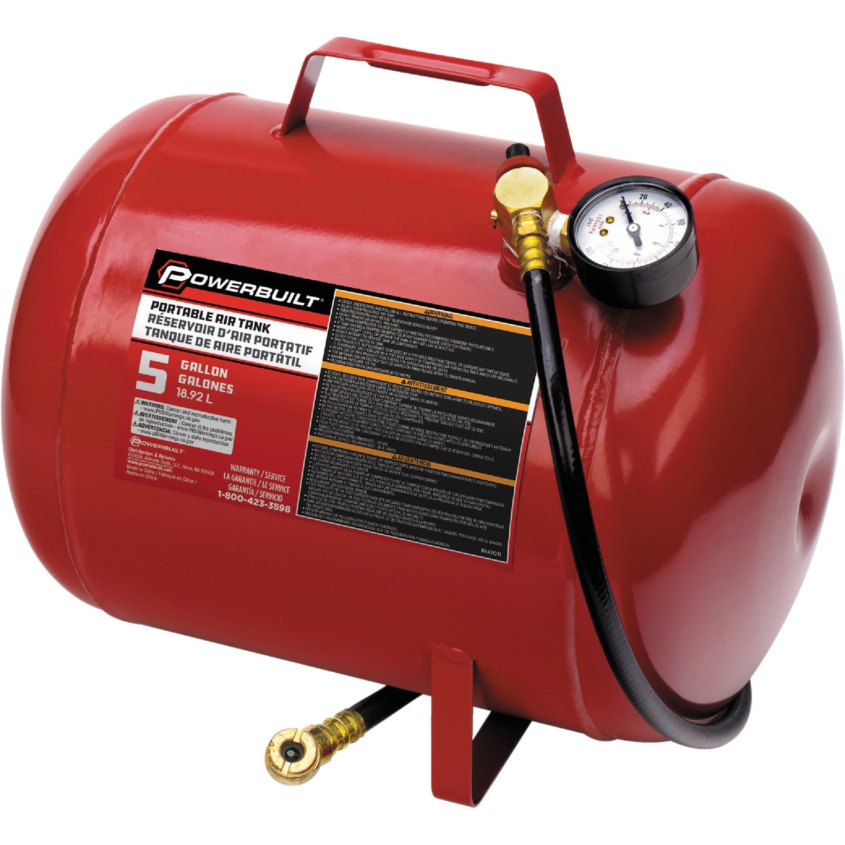 5GAL AIR TANK - W-1005 by Shinn Fu Co/ Direct