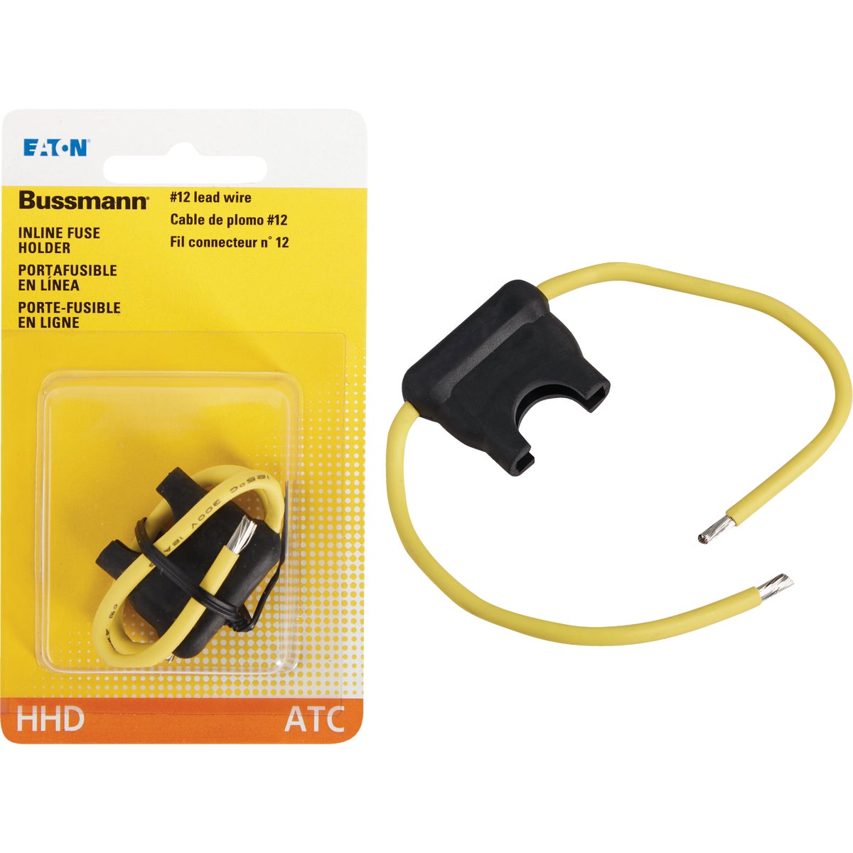 BLK BLADE FUSE HOLDER - BP/HHD-RP by Bussmann Cooper