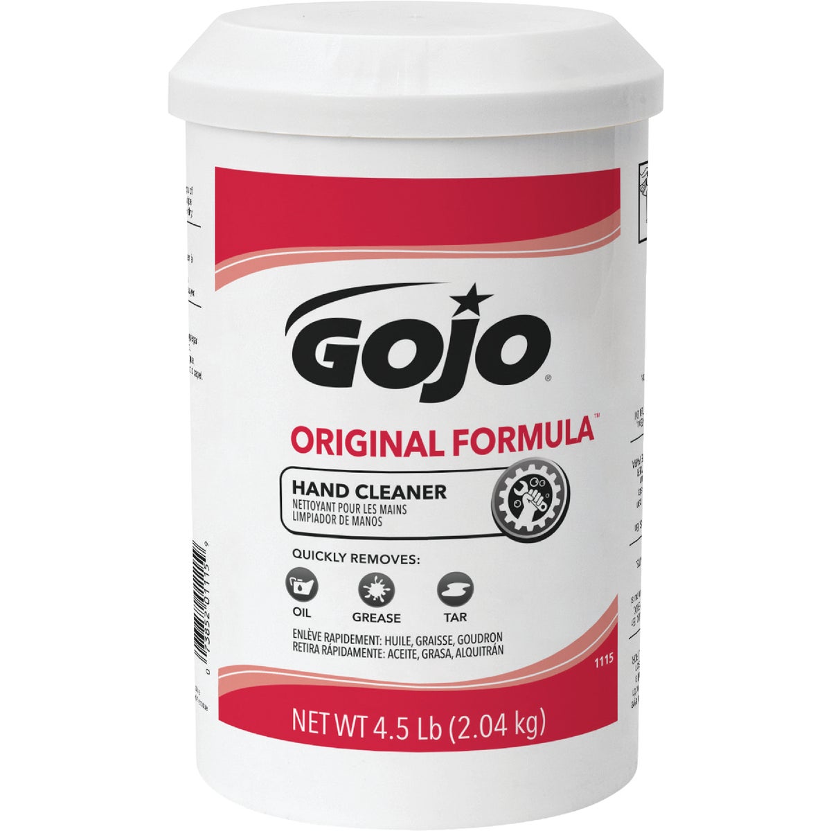 4.5LB CREME HAND CLEANER - 1115-06 by Go Jo Industries