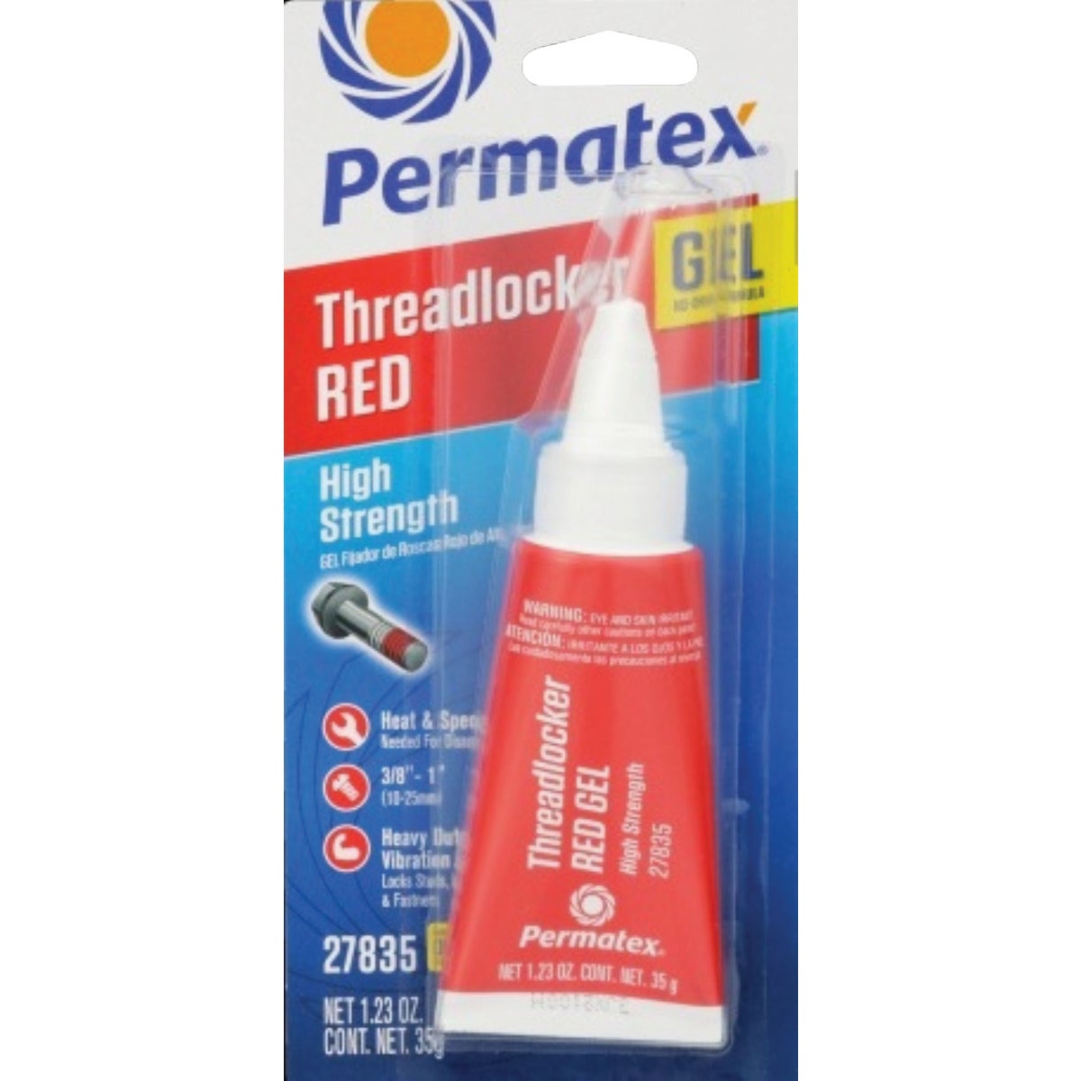 HIGH STRGTH THREADLOCKER - 27010 by Permatex Inc