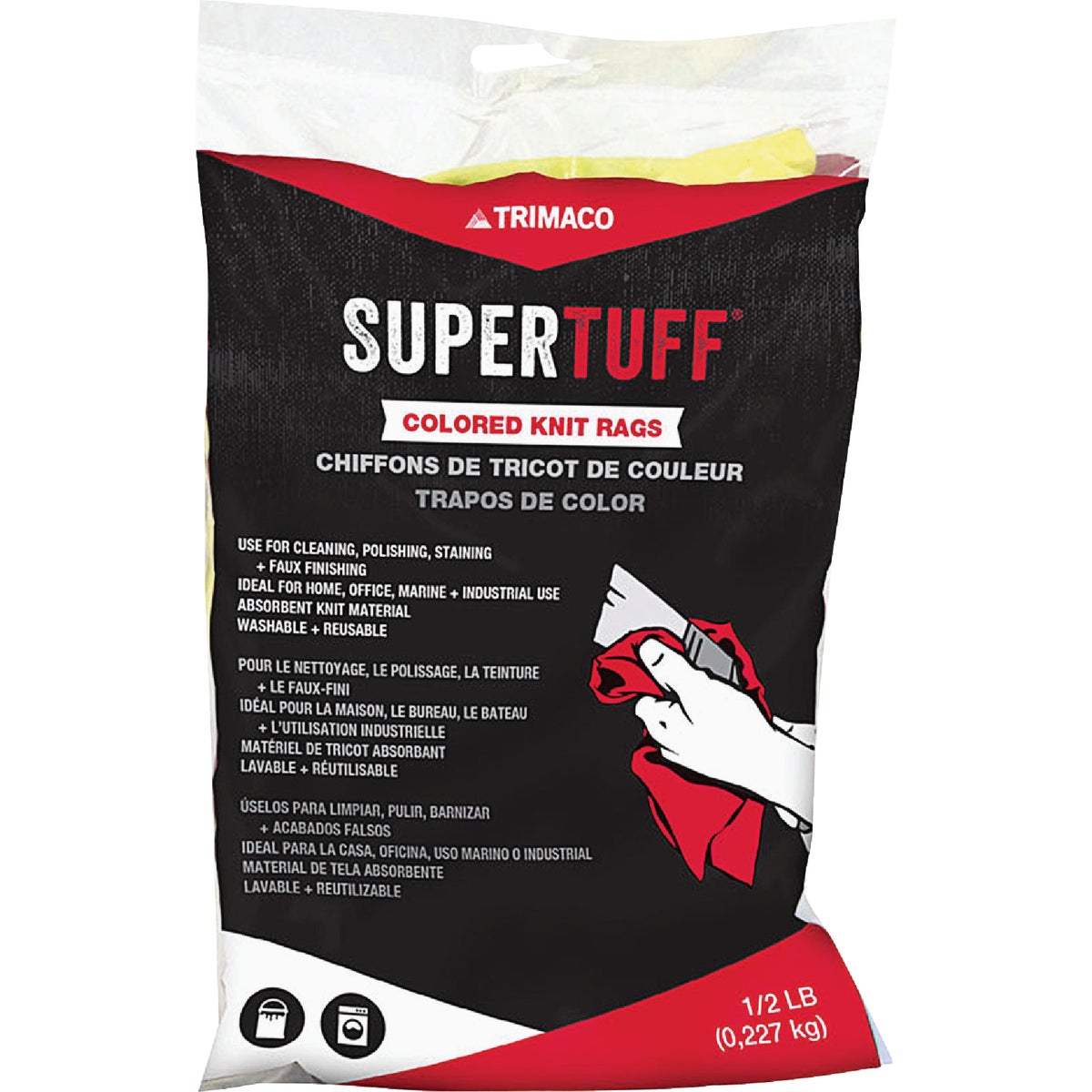 1/2LB BAG CLEANING RAGS