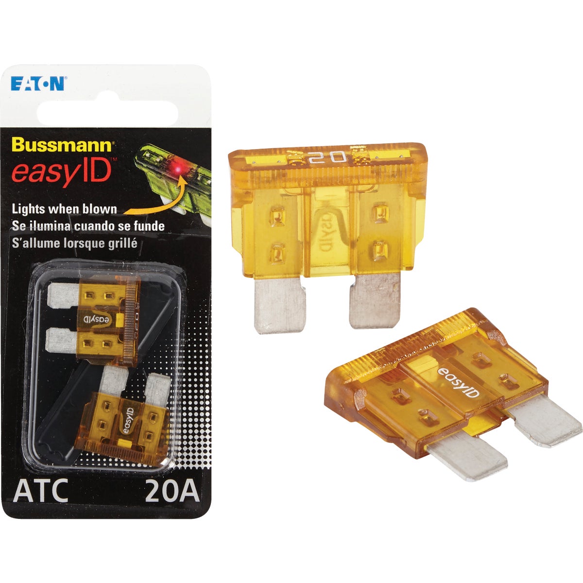 2PK 20A ATC EASY ID FUSE - BP/ATC-20ID by Bussmann Cooper