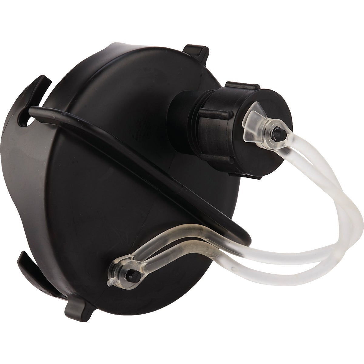 RV SEWER CAP W/CONNET - 39463 by Camco Mfg.