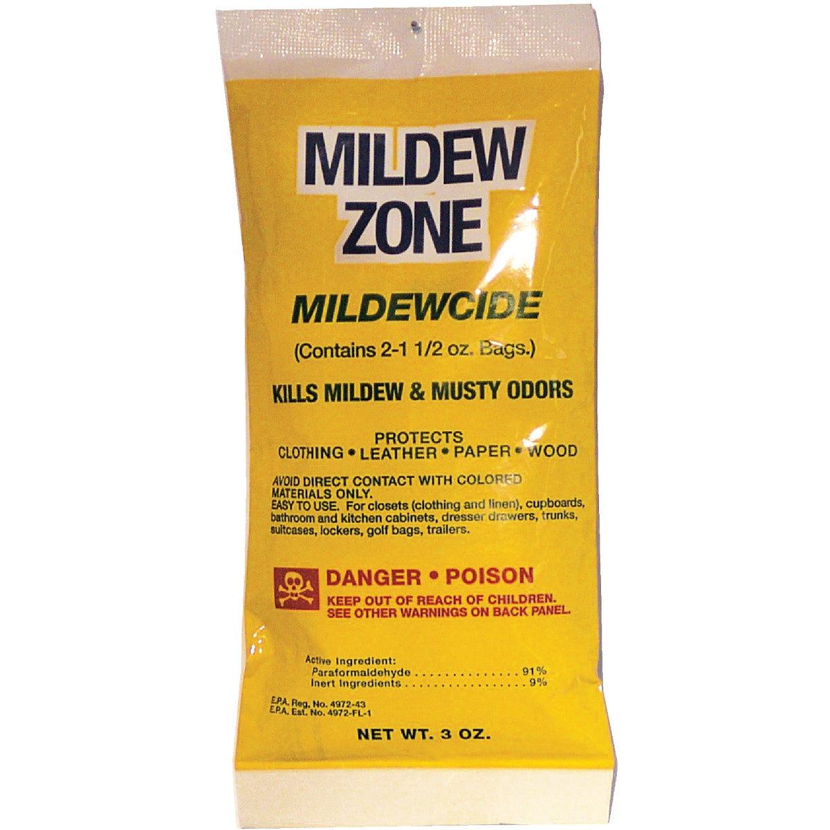 3OZ TWINPACK MILDEW ZONE - 323253 by Protexall Products