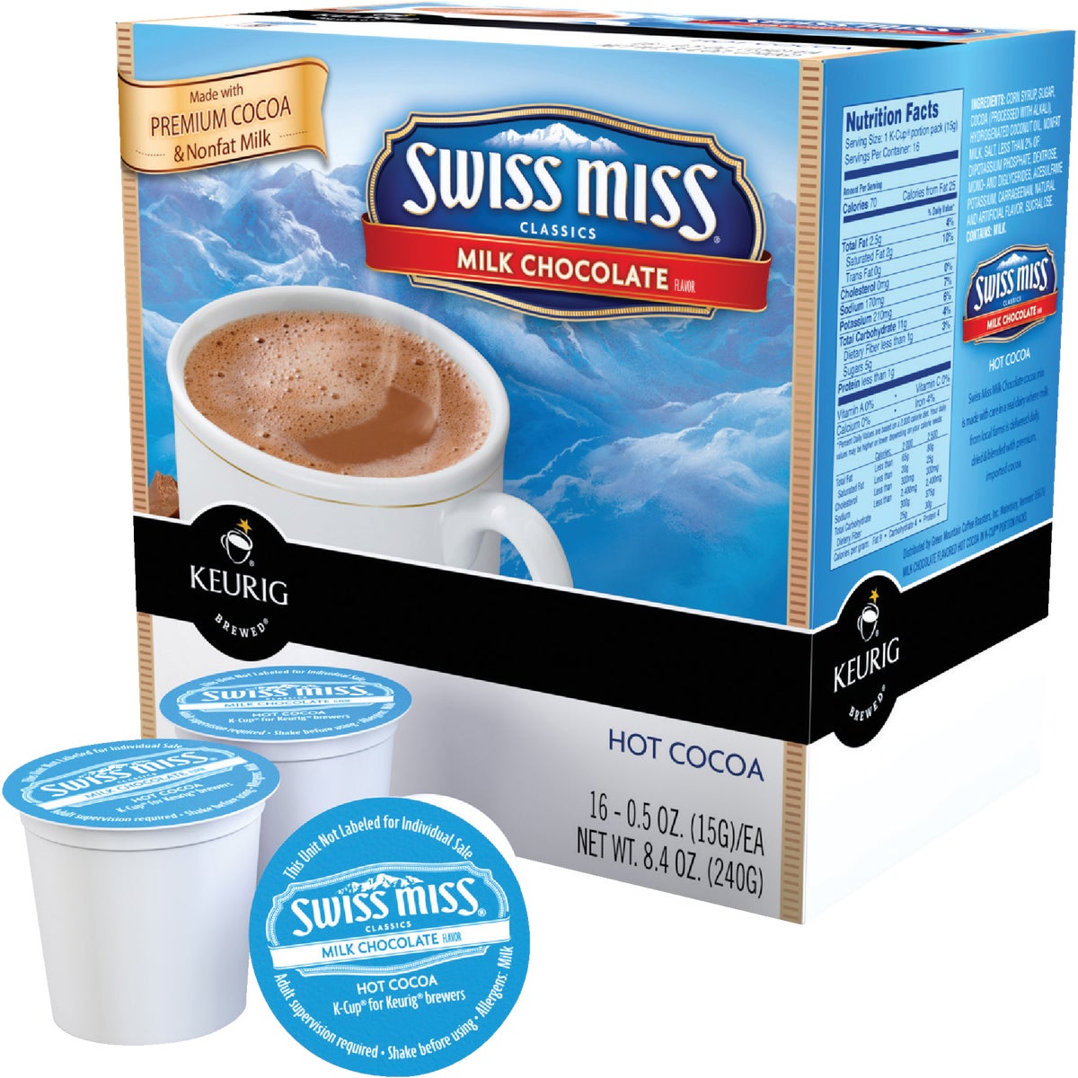16CT K-CUP HOT CHOCOLATE - 1251-016 by Keurig     M Block
