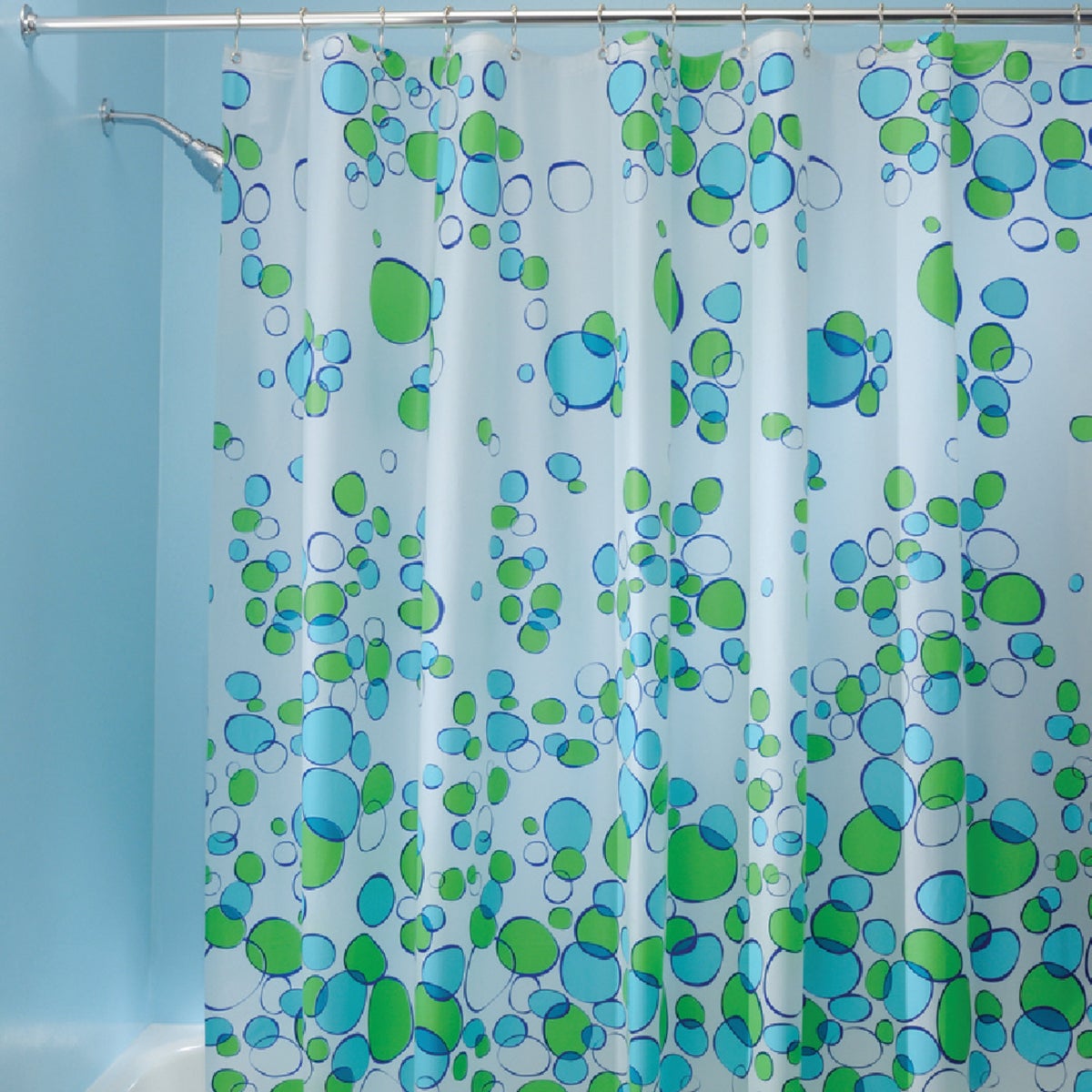 BUBBLZ SHOWER CURTAIN - 28680 by Interdesign Inc
