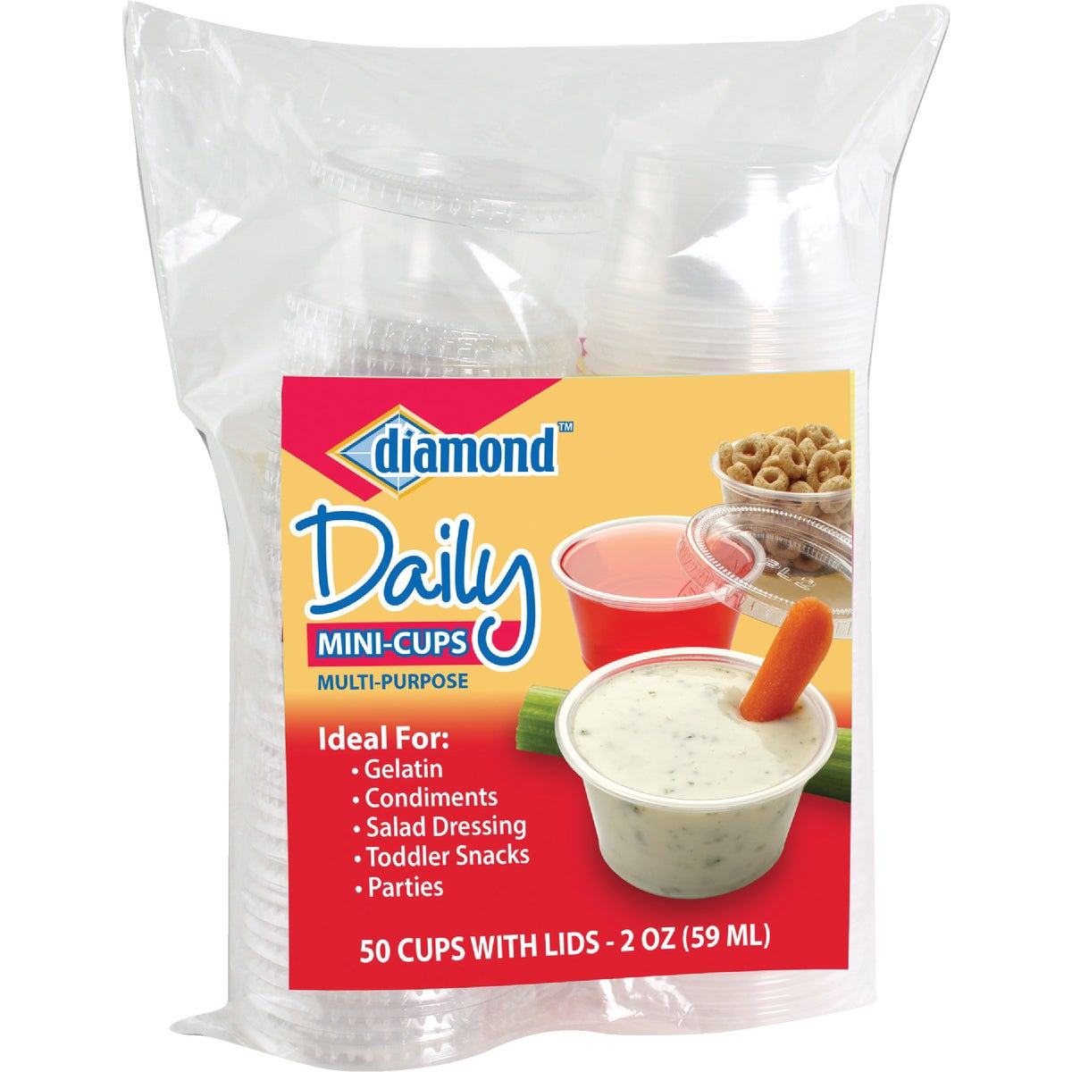 2 OZ MINI CUP WITH LID - 41426-80001 by Jarden Home Brands
