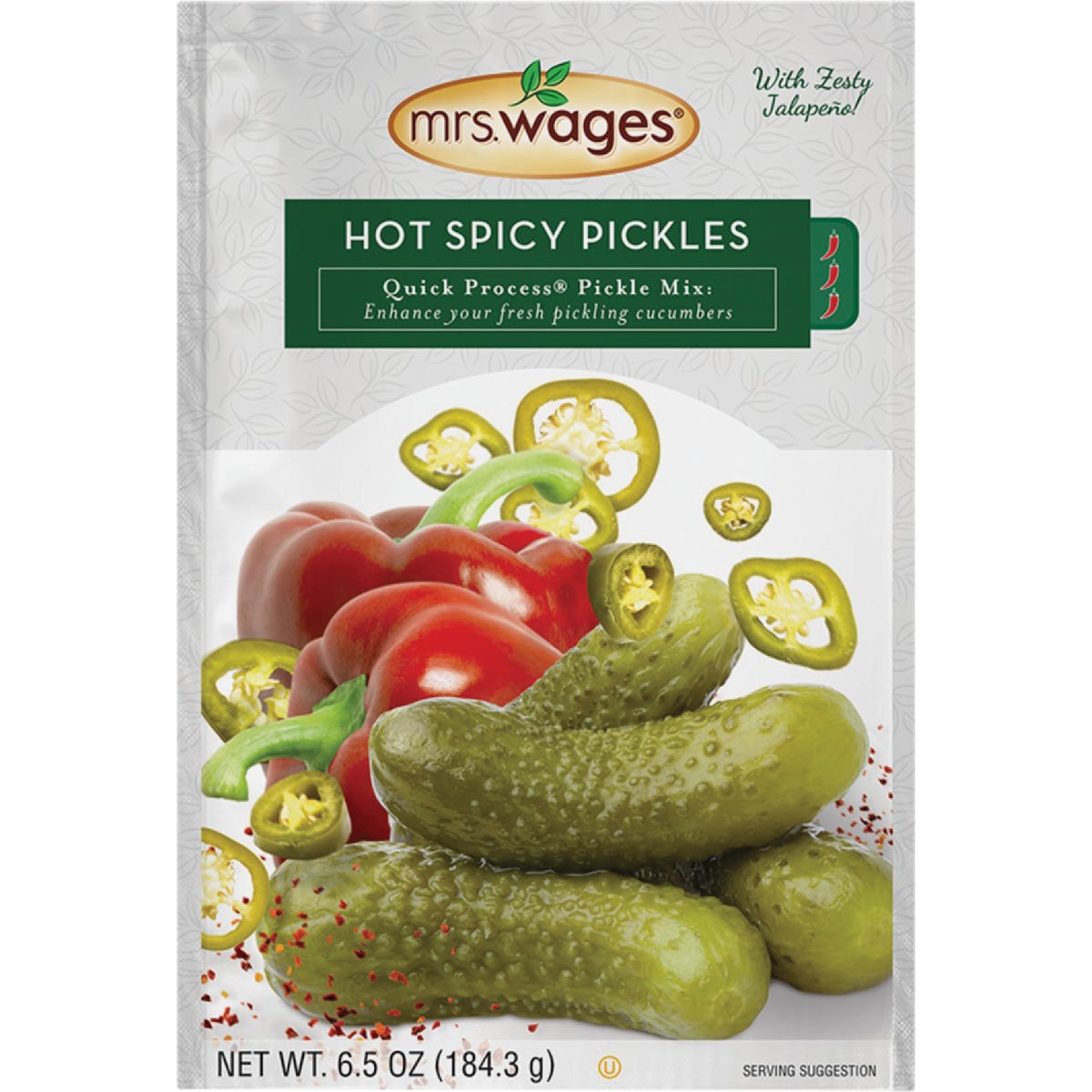 6.5 OZ HOT SP PICKLE MIX - W655-J7425 by Precision Foods