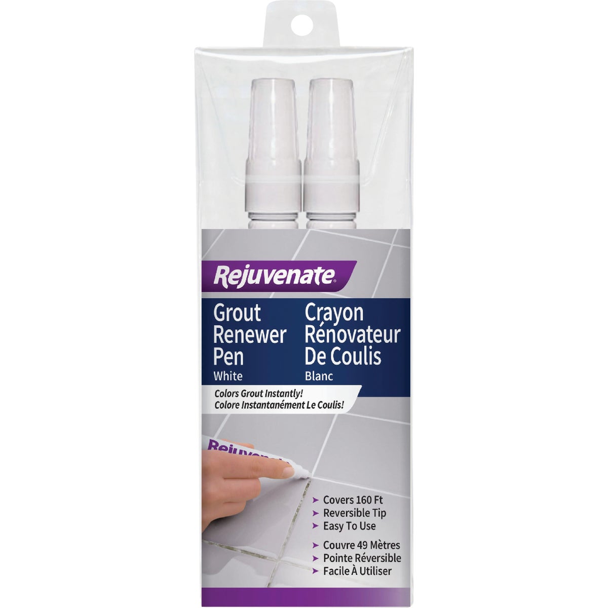 WHITE GROUT REPAIR PEN - RJ2GMW by For Life Products