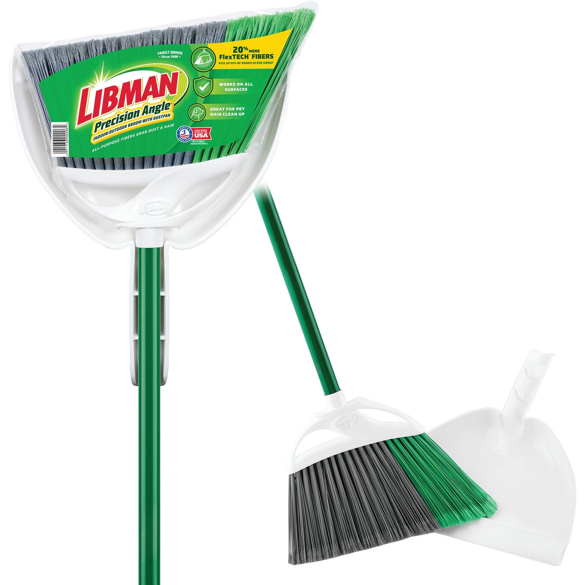 ANGLE BROOM W/DUSTPAN - 206 by The Libman Company