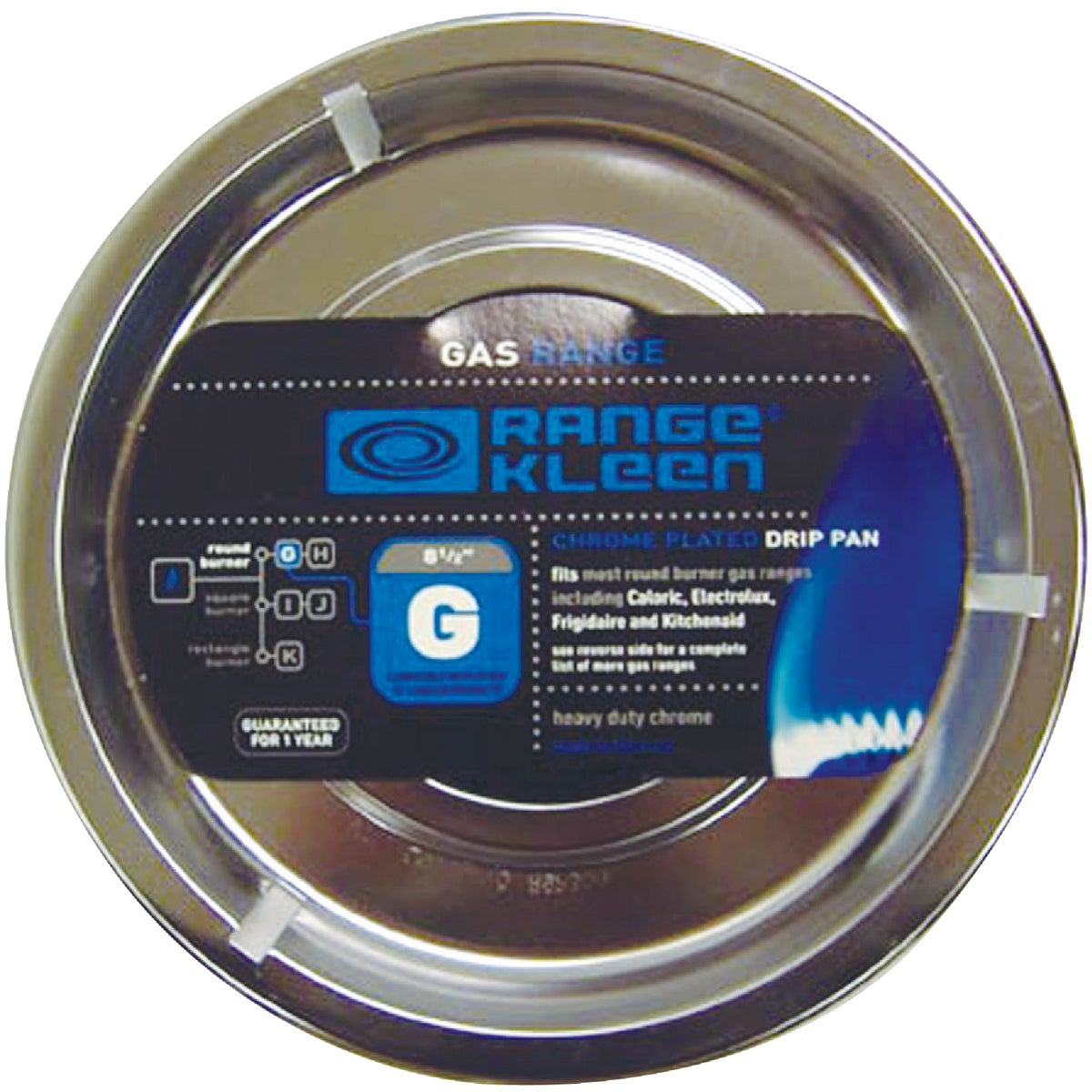 ROUND REFLECTOR GAS PAN - RGP-300 by Range Kleen Mfg Inc