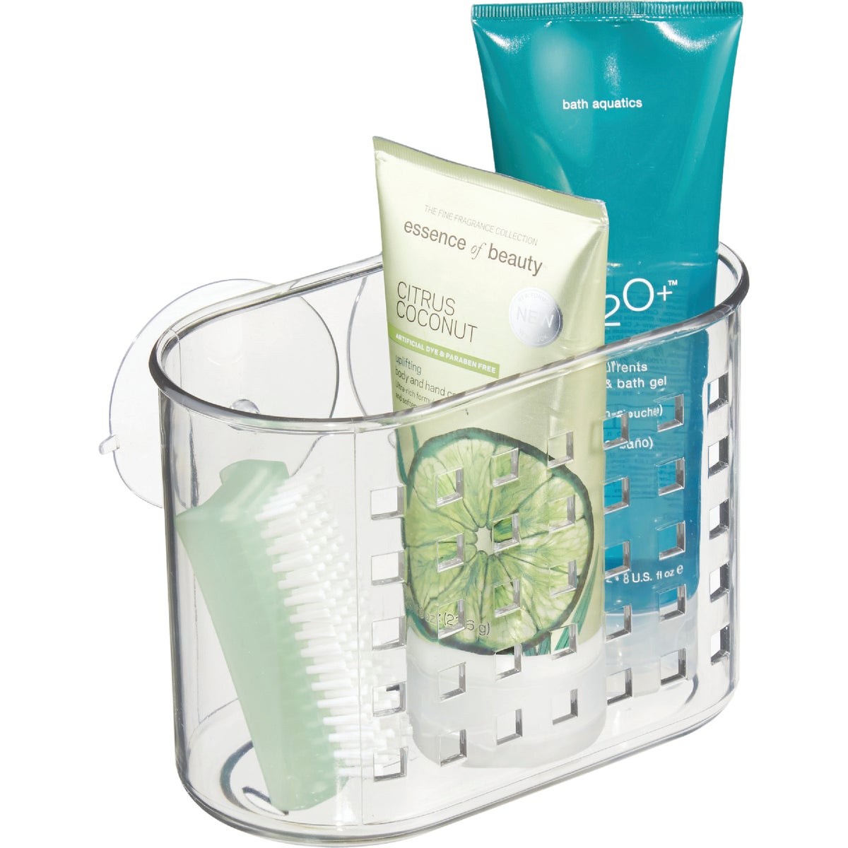 CLEAR SHOWER BASKET - 21800 by Interdesign Inc